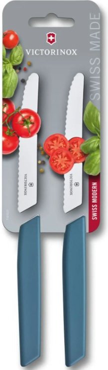 Victorinox Tomaten- und Tafelmesser Set graublau 2-teilig